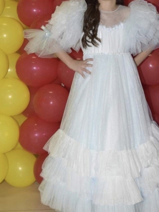 Other - White Tulle Princess Dress - Kids Costume